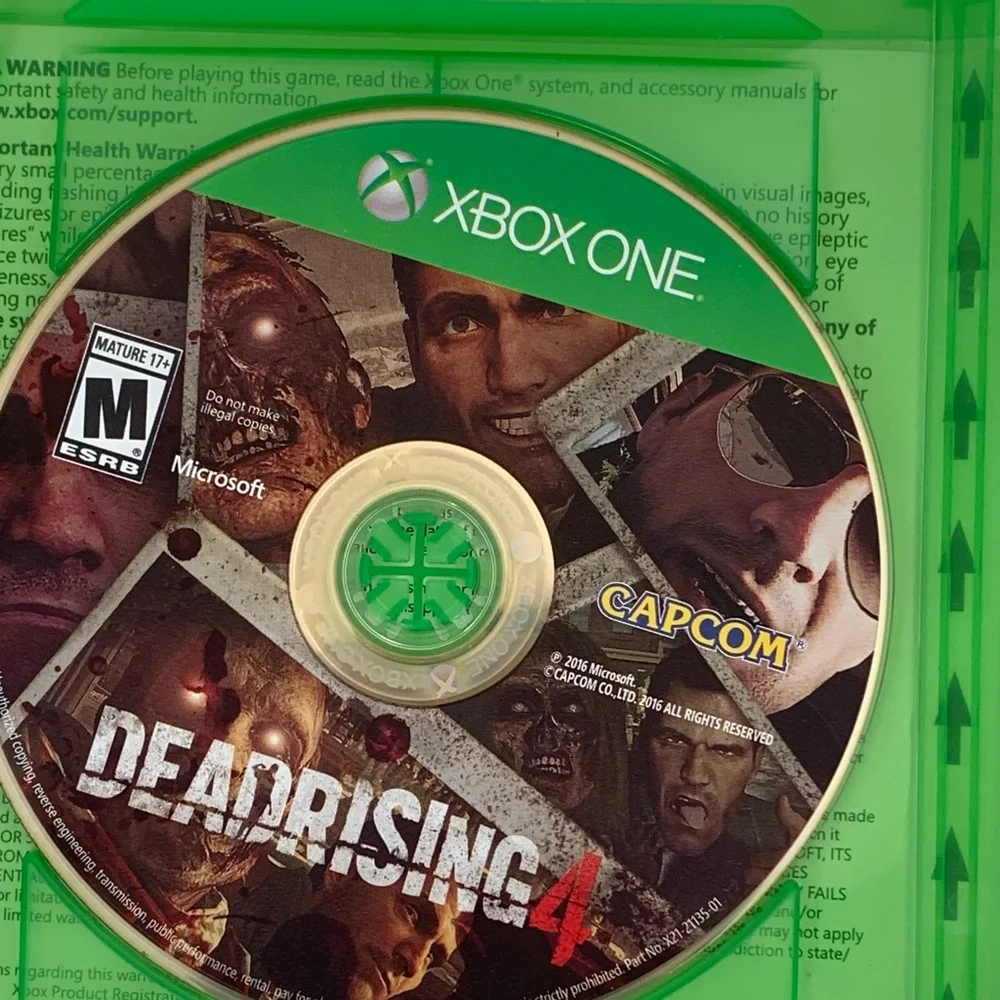 Dead Rising 4 (Microsoft Xbox One, 2016) excellent condition GAME